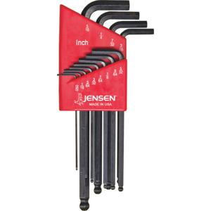 Techni-Pro 13212JENSEN 12 把 L 型球头六角扳手套装