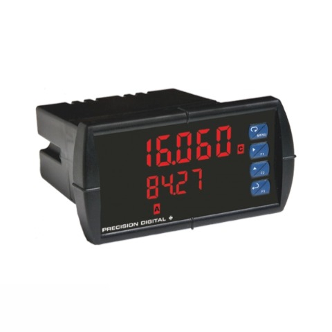 美国PRECISON DIGITAL PD6060 ProVu双模拟输入过程数字面板表