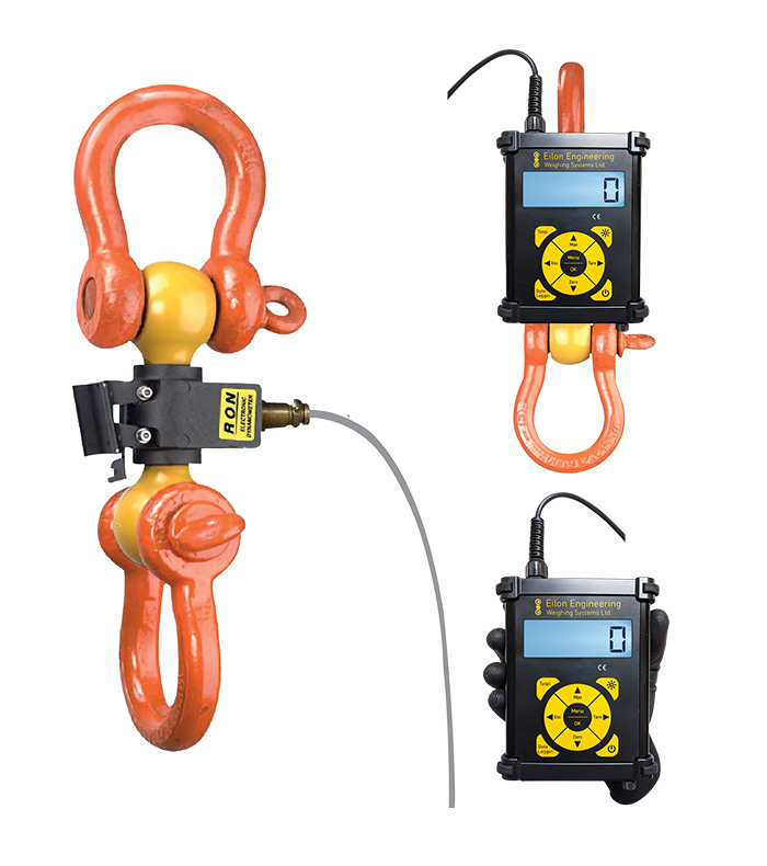 Eilon Engineering Ron 2125有线测力计带显示屏 Ron 2125S/ 2125H