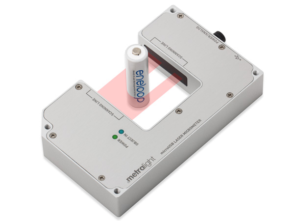 美国Metralight一体式激光测微仪microU